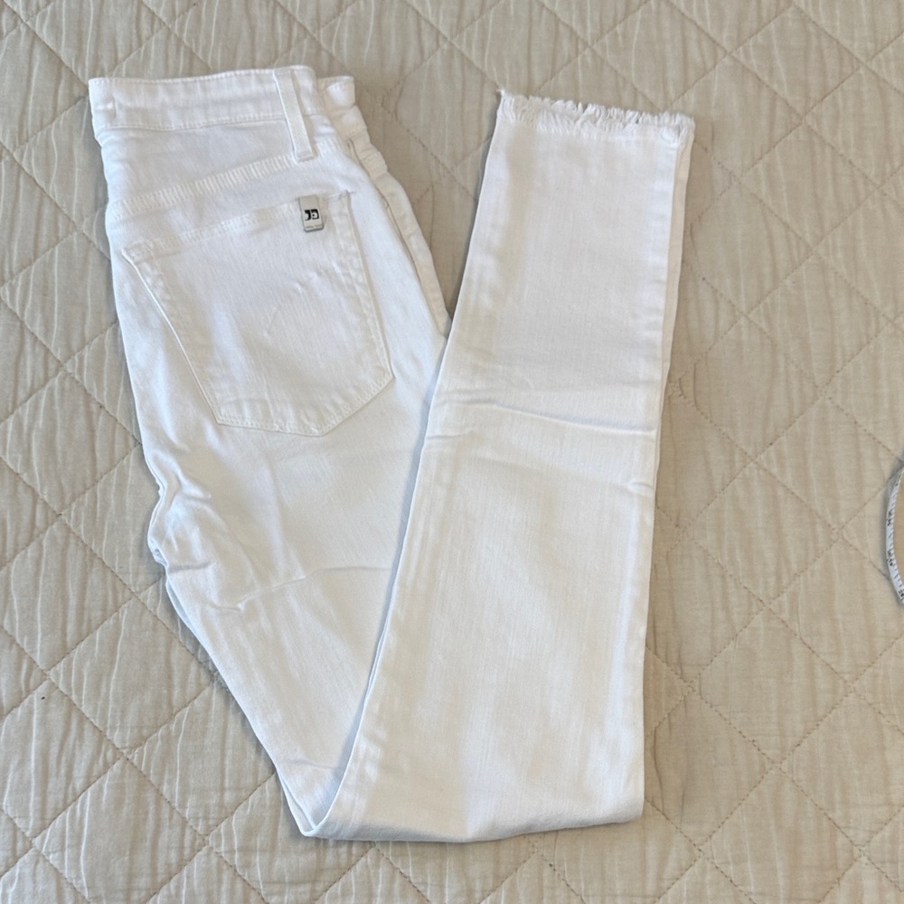 Joes jeans 25 white stretch high waisted